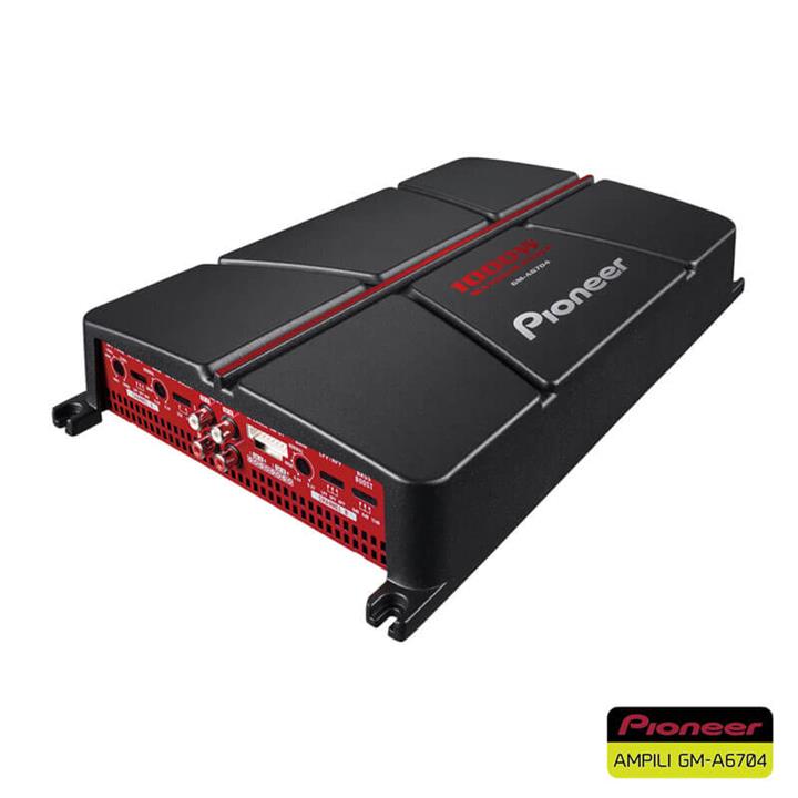 آمپلی فایر خودرو پایونیر مدل GM-A6704 چهار کاناله Pioneer GM-A6704 4-Channel Bridgeable Car Amplifier